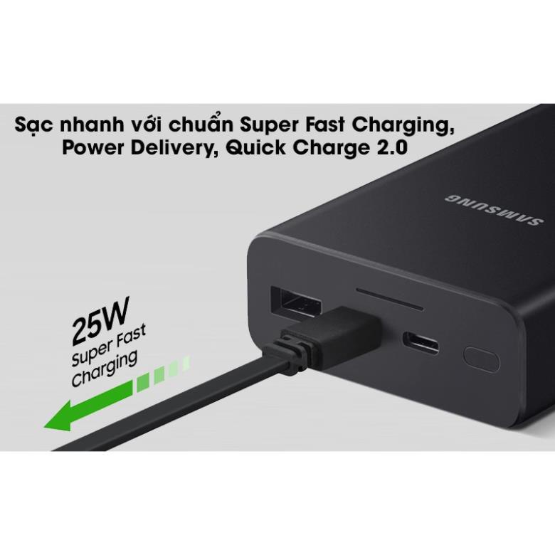 Pin sạc dự phòng Samsung EB-P5300, dung lượng 20000mAh, công suất siêu nhanh 25W