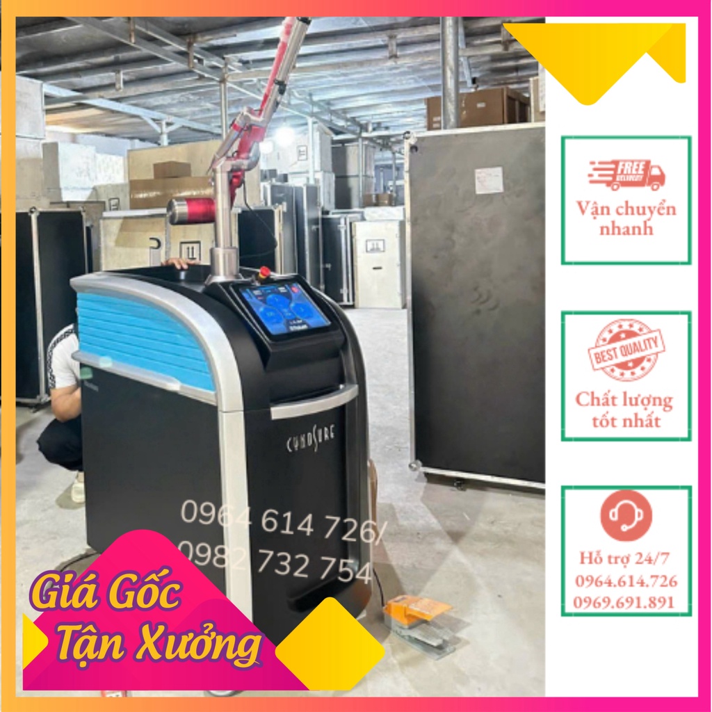 Máy laser Picosure nano, máy trục khuỷu xóa xăm, xóa nám tàn nhang mẫu mới nhất