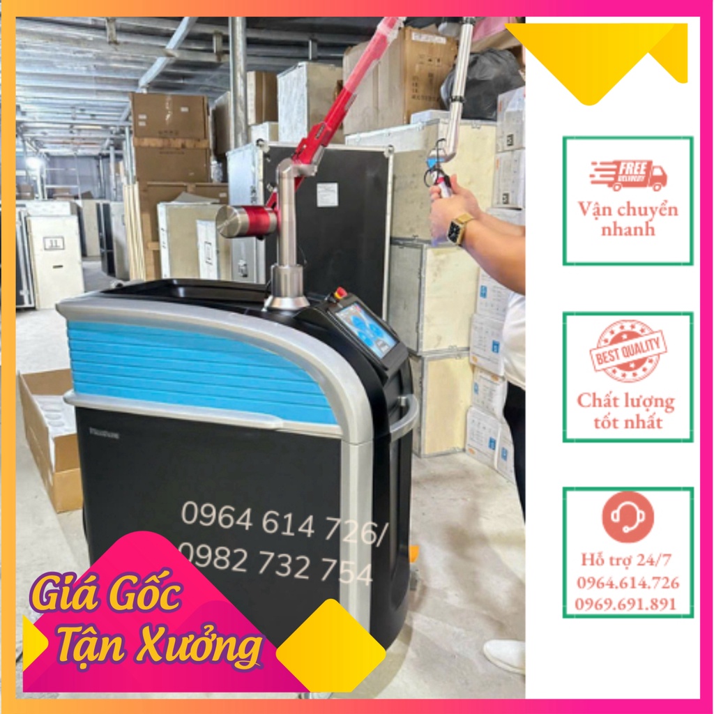 Máy laser Picosure nano, máy trục khuỷu xóa xăm, xóa nám tàn nhang mẫu mới nhất