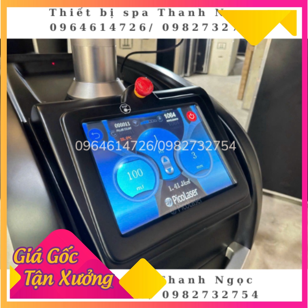 Máy laser Picosure nano, máy trục khuỷu xóa xăm, xóa nám tàn nhang mẫu mới nhất