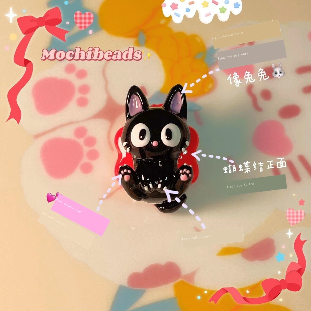 Chuỗi Hạt Bạc 925 Hình Mèo Gigi Dễ Thương