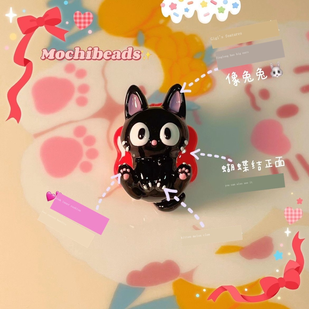 Chuỗi Hạt Bạc 925 Hình Mèo Gigi Dễ Thương