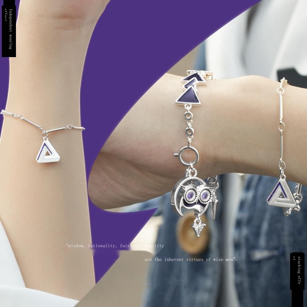 Minerva s Owl MBTI Vòng Tay Ấn Tượng Chính Hãng Wisdom and Philosophy Bullet INTP Cá Tính