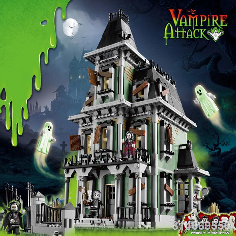 Tương Thích Với Lego 10273 Disney Ngôi Nhà Ma Ám Nhảy Máy Sân Chơi Lớn Lắp Ráp Khối Xây Dựng Đồ Chơi Giáo Dục Quà Tặng