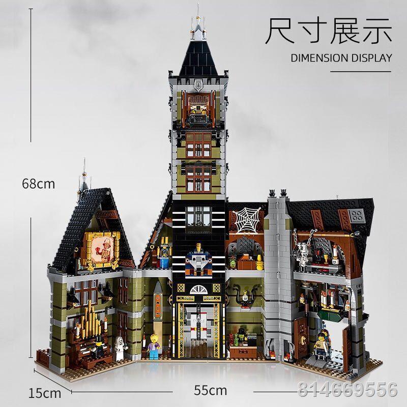 Tương Thích Với Lego 10273 Disney Ngôi Nhà Ma Ám Nhảy Máy Sân Chơi Lớn Lắp Ráp Khối Xây Dựng Đồ Chơi Giáo Dục Quà Tặng