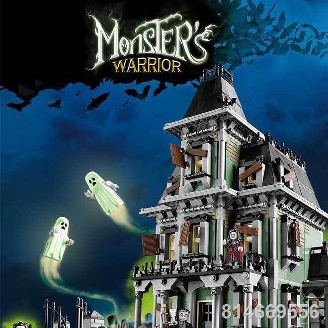 Tương Thích Với Lego 10273 Disney Ngôi Nhà Ma Ám Nhảy Máy Sân Chơi Lớn Lắp Ráp Khối Xây Dựng Đồ Chơi Giáo Dục Quà Tặng