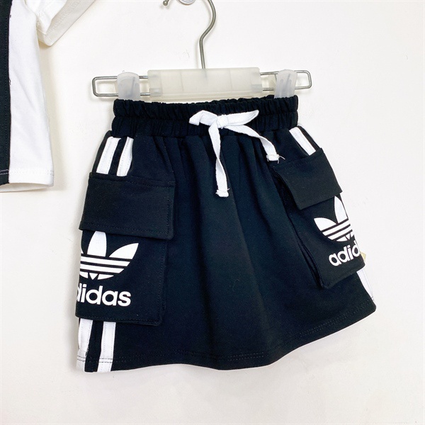 BG167 - Set kiểu chân váy chip adidas trắng 2/15