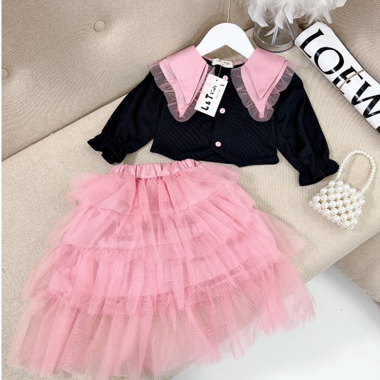 Váy bé gái phong cách Phương Tây sang chảnh size đại 10-32kg Đầm cho bé gái mặc thu đông thanh lịch, nhẹ nhàng