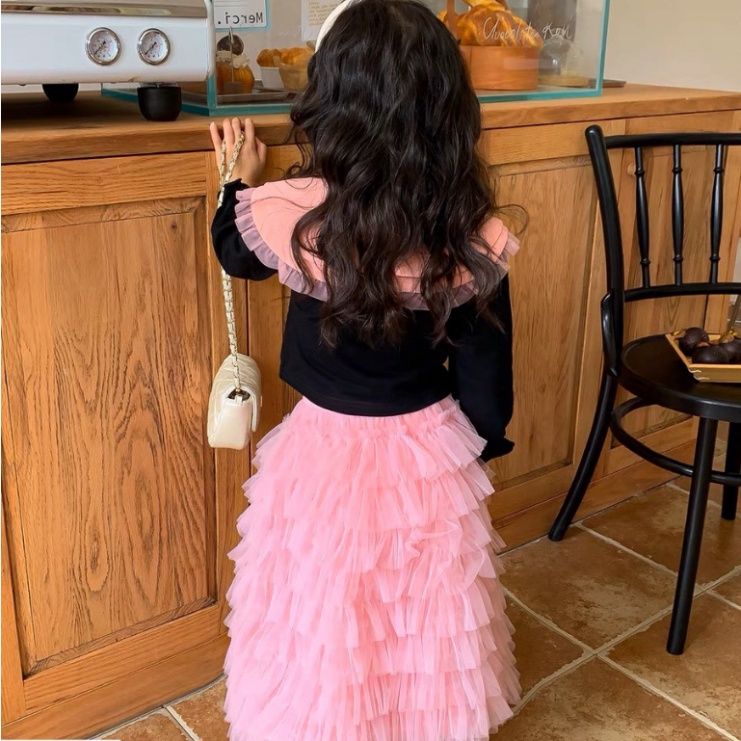 Váy bé gái phong cách Phương Tây sang chảnh size đại 10-32kg Đầm cho bé gái mặc thu đông thanh lịch, nhẹ nhàng