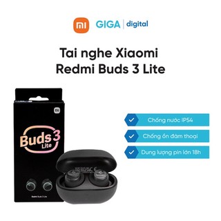 Tai nghe xiaomi redmi buds 3 lite kháng nước, chống ồn - bh 12 tháng hot
