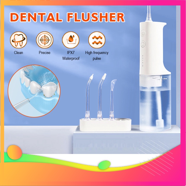 Giá tận gốc - hàng chuẩn Tăm nước Xiaomi Flosser MIJIA MEO701 Máy Tăm Nước Cầm Tay Xiaomi Máy tăm nước mini Xiaomi Siêu