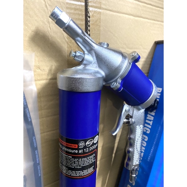 Bơm mỡ dùng hơi khí nén 600 áp 12.000 PSI