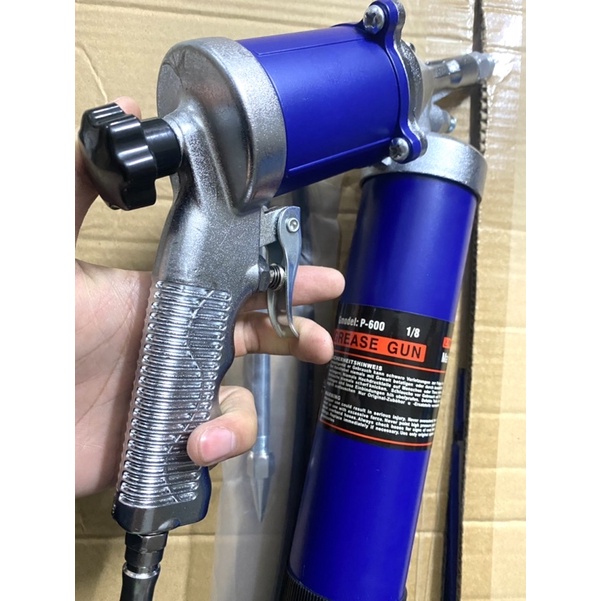 Bơm mỡ dùng hơi khí nén 600 áp 12.000 PSI