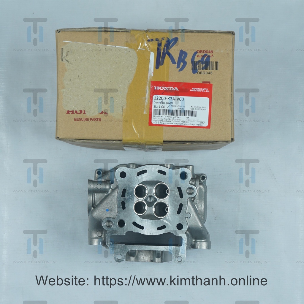 Vỏ đầu quy lat Airblade 2022 Honda VN _ 12200K3A,12200K2Z