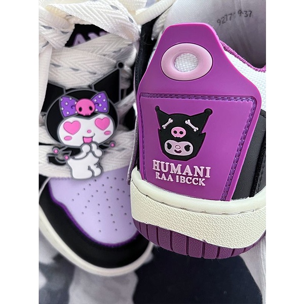 Giày Sneaker Thể Thao Mùa Xuân Thu 2023 Phong Cách Mới Kuromi Dễ Phối Đồ Hình Tháp Hoa Trái Tim Niche ns Thời Thượng Cho Nữ