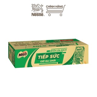 Thùng 48 hộp sữa lúa mạch milo 180ml (48*180ml)
