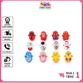 Lật Đật Mini Con Lật Đật hình squid game doremon siêu đáng yêu cho bé