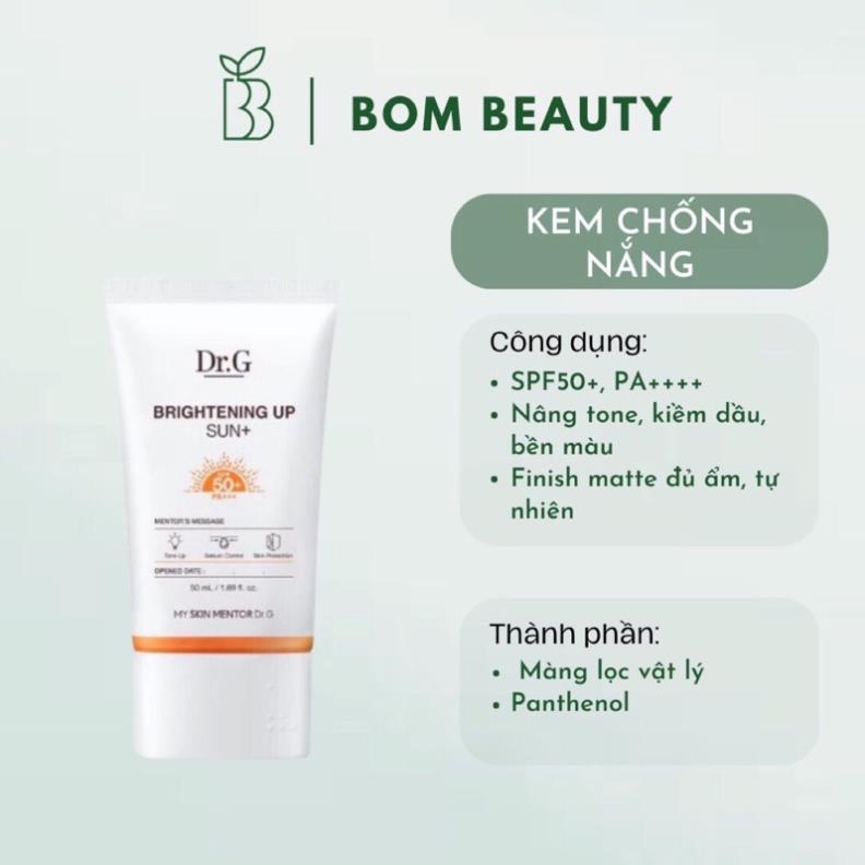 Kem Chống Nắng Dr.G Brightening Up Sun SPF50+ 50ml