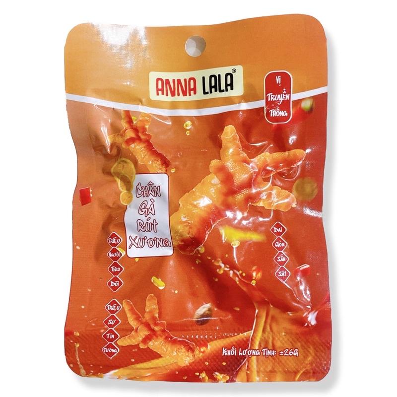 CHÂN GÀ RÚT XƯƠNG ANAN LALA VỊ TRUYỀN THỐNG