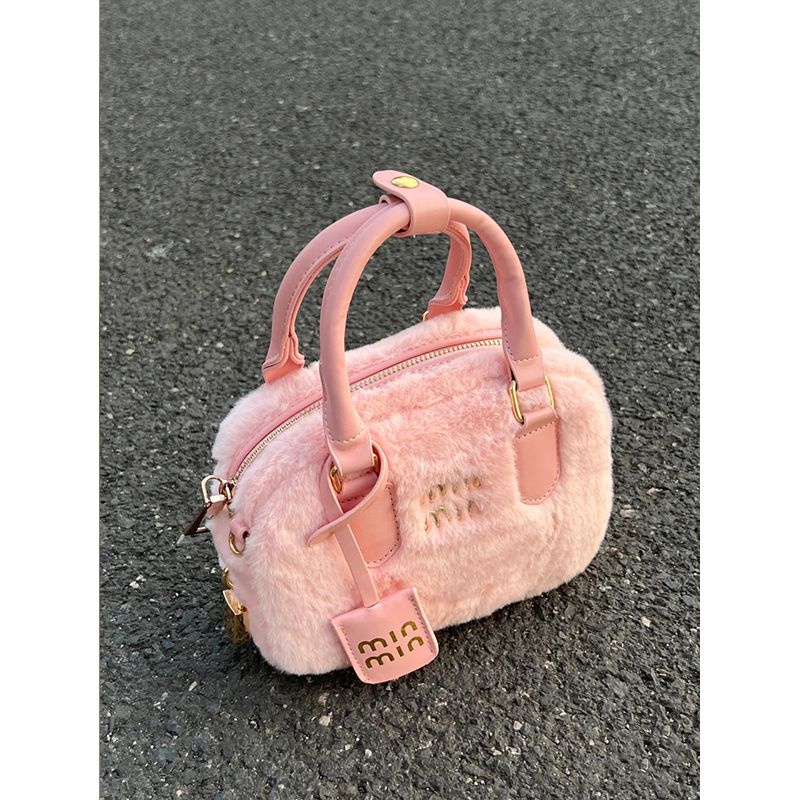 Túi Xách Đeo Vai Phủ Lông Thời Trang Thu Đông 2022 Dễ Thương Cho Nam Và Nữ