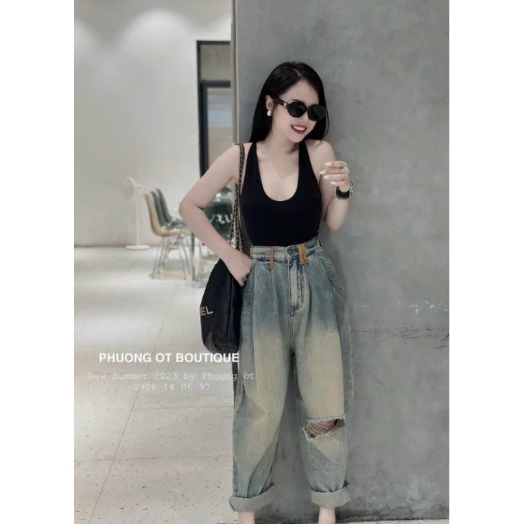 QUẦN BAGGY BG.TÚI CHÉO ĐỈA VÀNG