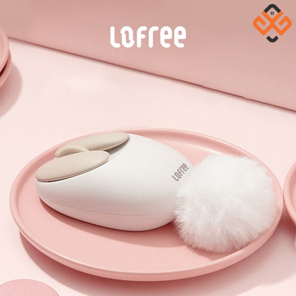 Chuột không dây Lofree cánh hoa nhỏ, thiết kế nhỏ gọn phù hợp cho văn phòng