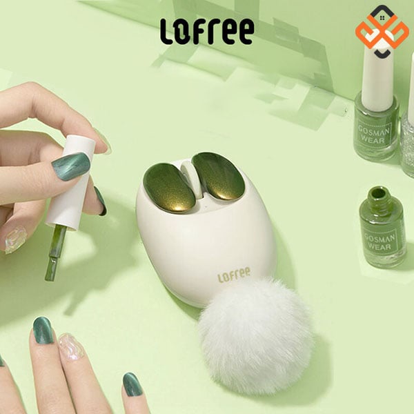 Chuột không dây Lofree cánh hoa nhỏ, thiết kế nhỏ gọn phù hợp cho văn phòng