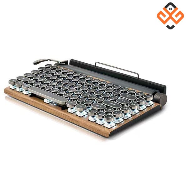 Bàn phím cơ Bluetooth không dây Retro TW1867