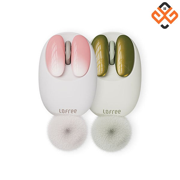 Chuột không dây Lofree cánh hoa nhỏ, thiết kế nhỏ gọn phù hợp cho văn phòng