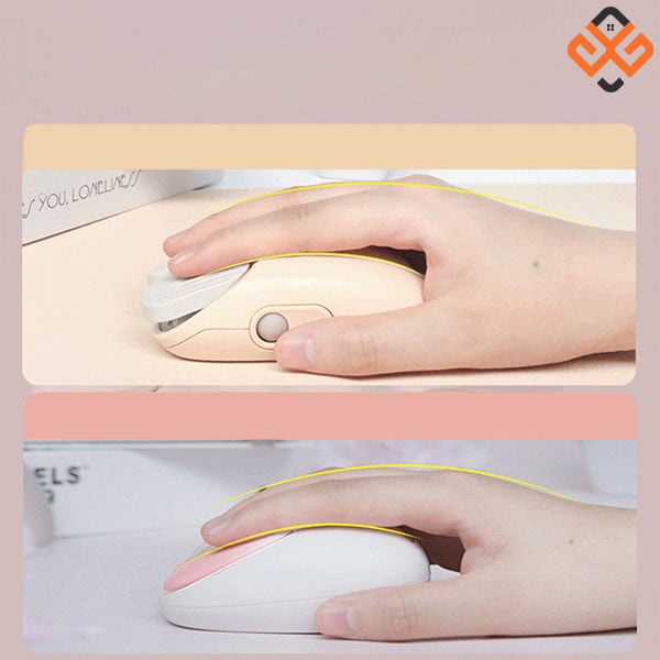 Chuột không dây Lofree cánh hoa nhỏ, thiết kế nhỏ gọn phù hợp cho văn phòng