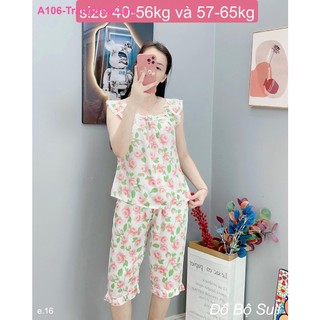 Bộ Lửng Cánh Tiên Lụa Latin A106 - Đồ Bộ Suli