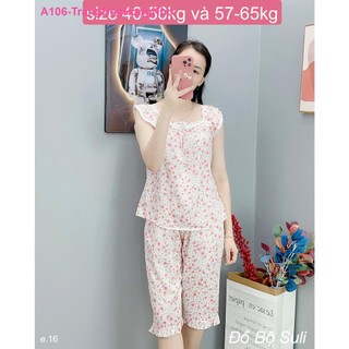 Bộ Lửng Cánh Tiên Lụa Latin A106 - Đồ Bộ Suli