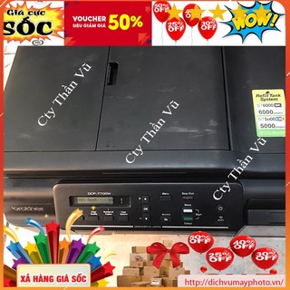 Máy in cũ Brother T700W Đa chức năng đỉnh cao với in màu in đen trắng photocopy và scan kết nối wifi tại Thần Vũ