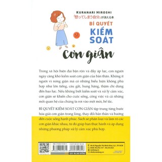 Sách - Bí Quyết Kiểm Soát Cơn Giận -VL