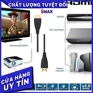 Dây Cáp Hdmi 5M Tròn Đen