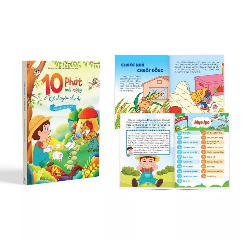 Sách - 10 Phút Mỗi Ngày Kể Chuyện Cho Bé