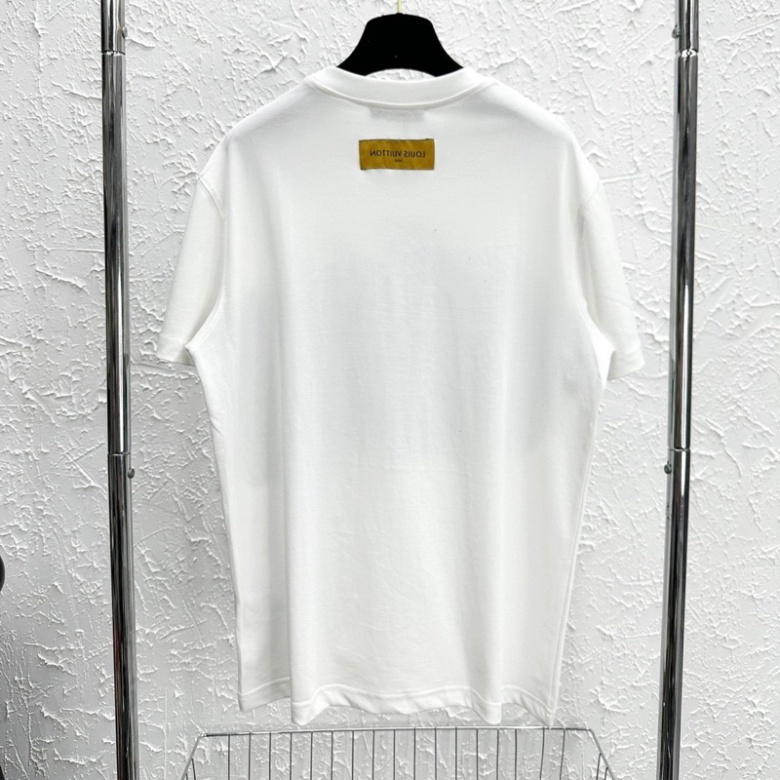 Áo Phông Nam Nữ In Chữ Eo Vì Vân Hoa Xanh Trước Ngực. Áo Cộc Tay Siêu Cấp Chất Liệu Cotton Thấm Hút Mô Hôi 2023