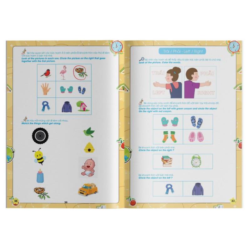 Sách - Toán Tư Duy Beginning Creative Math - Dành Cho Bé 4-6 Tuổi