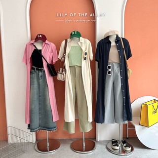 Váy sơ mi 1 túi phong cách Ulzzang Hàn Quốc