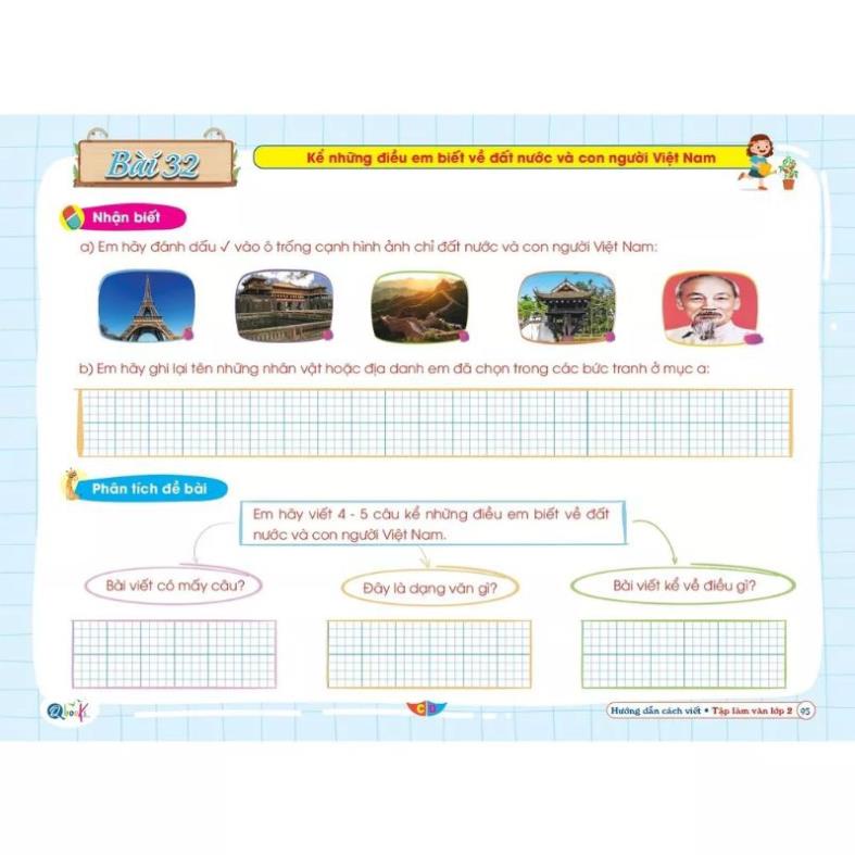 Sách - Hướng Dẫn Cách Viết Tập Làm Văn Lớp 2 - Cánh Diều