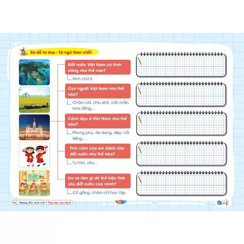 Sách - Hướng Dẫn Cách Viết Tập Làm Văn Lớp 2 - Cánh Diều