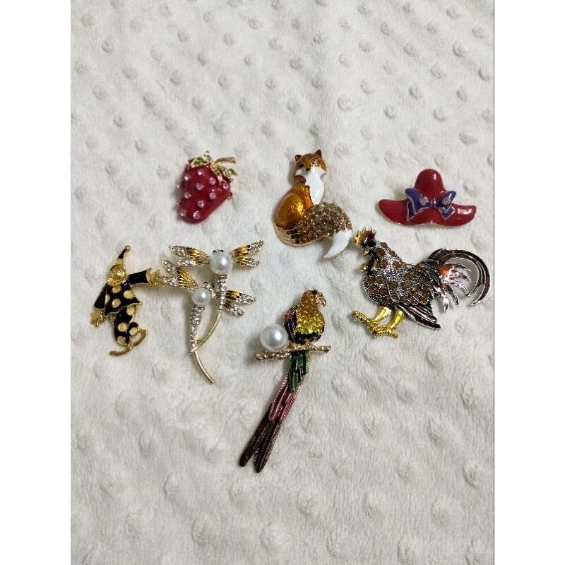 Cài áo động vật si