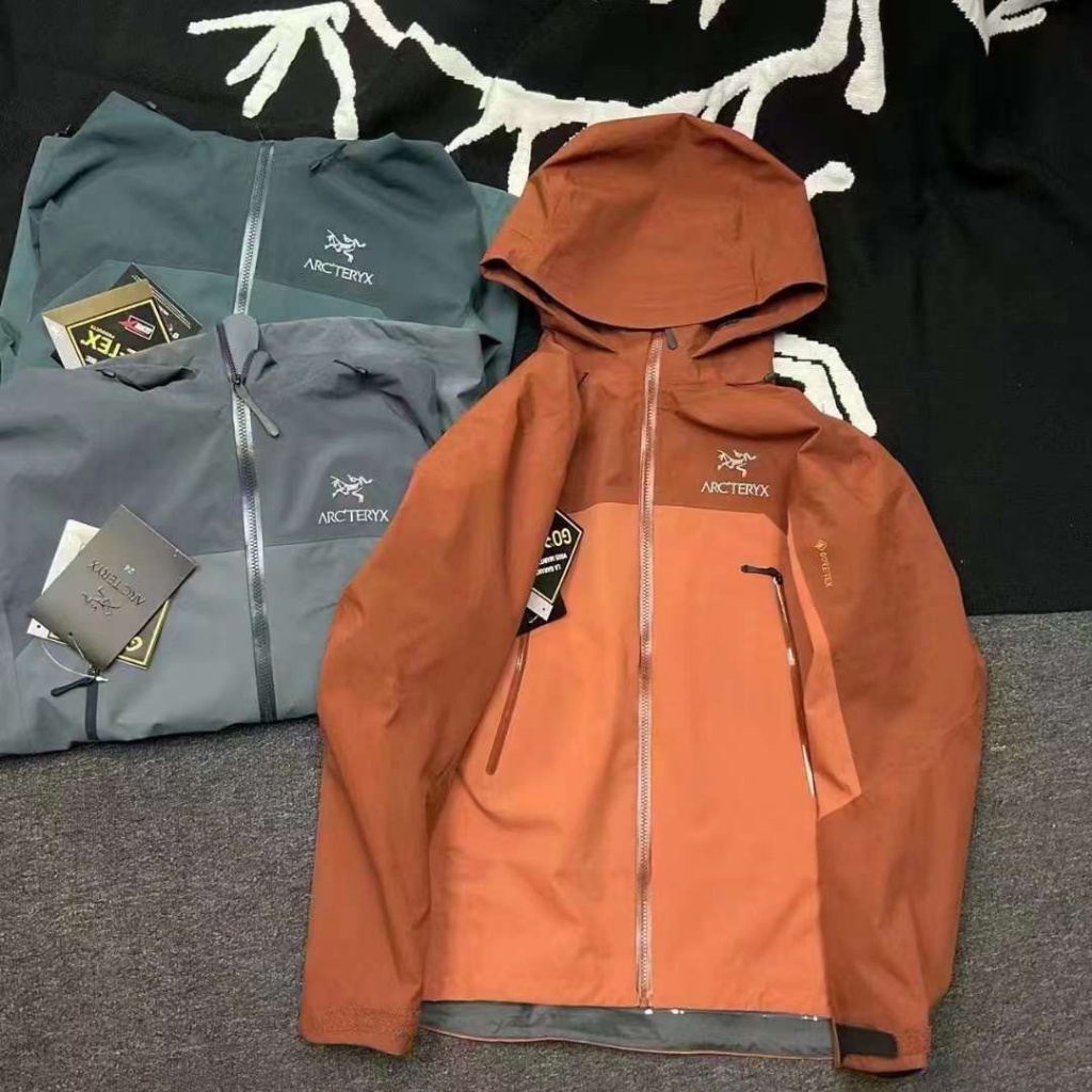 Áo Khoác Leo Núi Du Lịch Arc'teryx Men Beta AR Jacket Khóa Kéo Chống Thấm