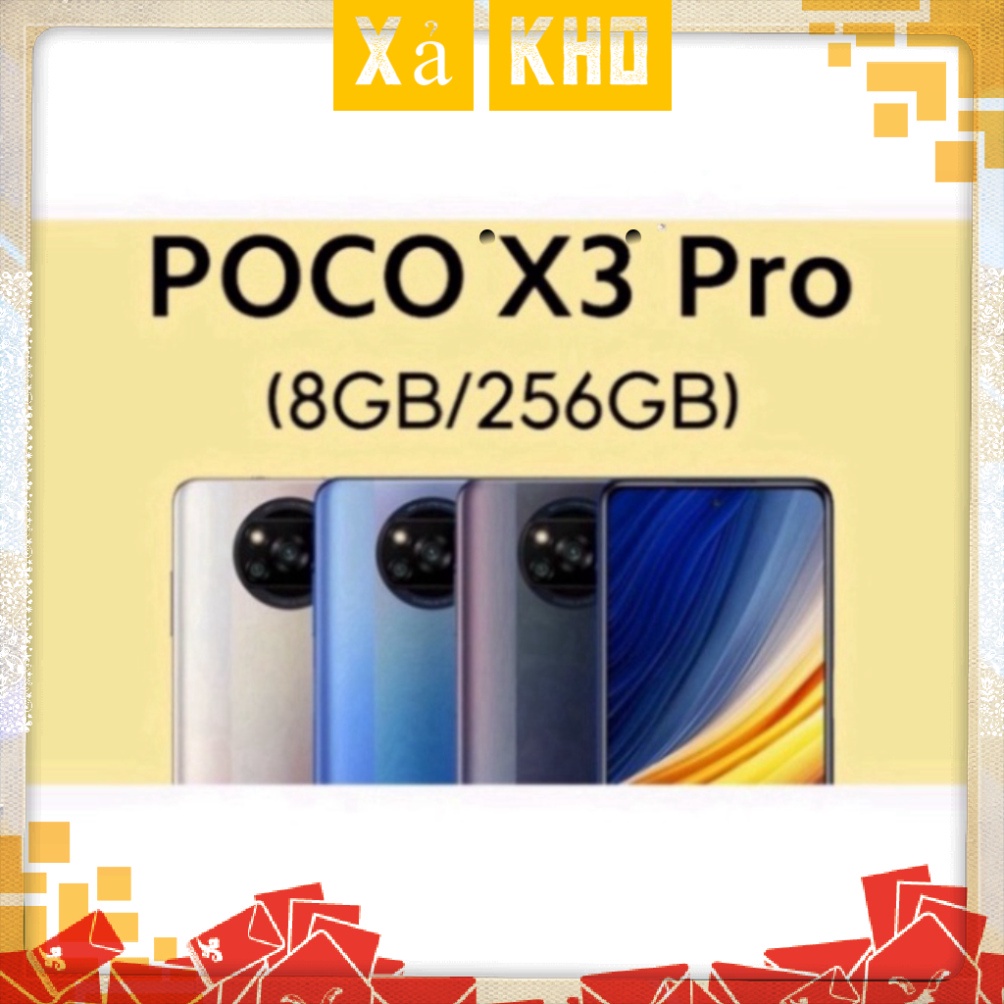 Điện thoại Xiaomi Poco X3 pro , chính hãng nguyên seal, bảo hành 12 tháng chính hãng