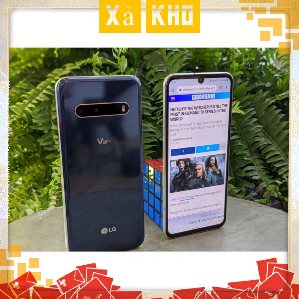 Điện Thoại LG V60 thinq  8GB 128GB máy chính hãng mới 100%, bảo hành 12 tháng chính hãng