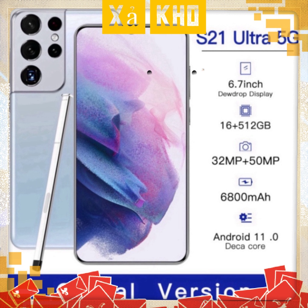 Điện thoại Samsung Galaxy S21 Ultra 5G  - Hàng chính hãng - Mới 100%, bảo hành 12 tháng chính