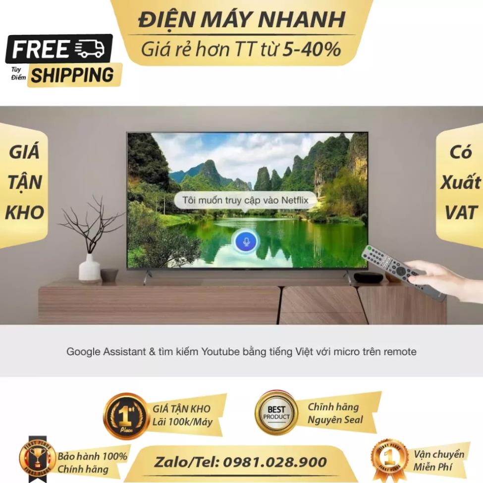 Smart Tivi Sony 65 Inch 4K UHD KD-65X85J /Chính hãng BH:24 tháng tại nhà toàn quốc&gt; Mới 220V