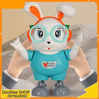 Đồ chơi con thỏ nhảy điện tử vui nhộn cho bé