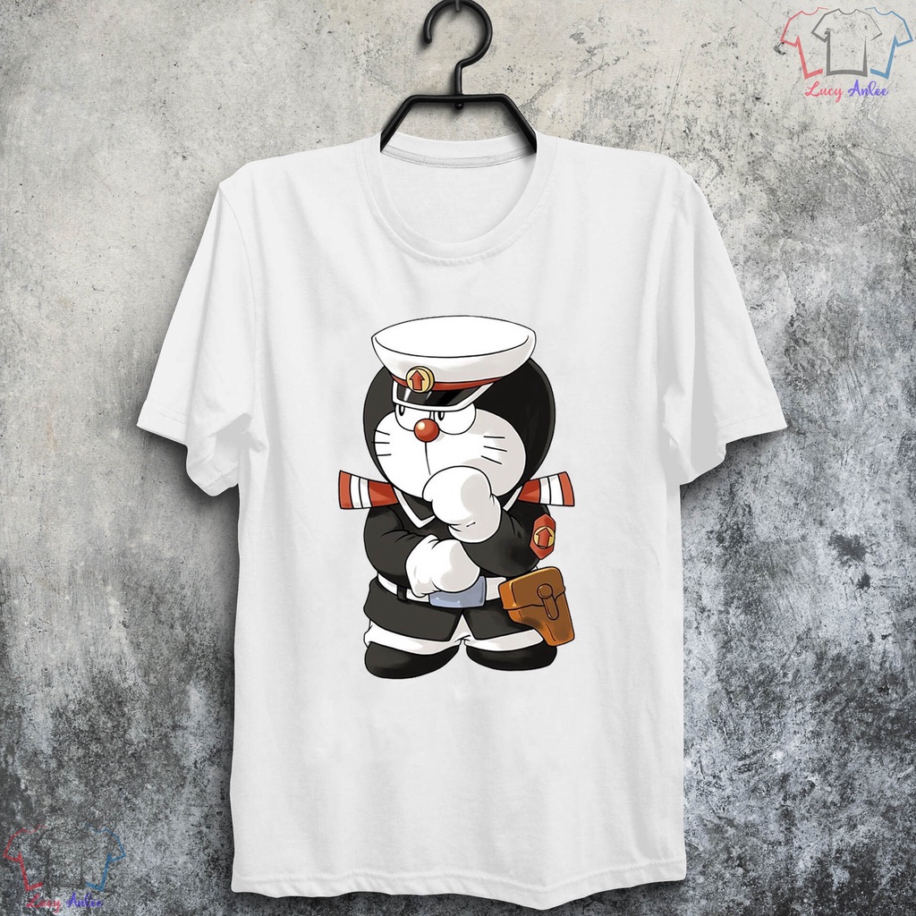Áo Unisex hình Đô đốc Hải quân Doraemon đẹp chất giá rẻ MOR31