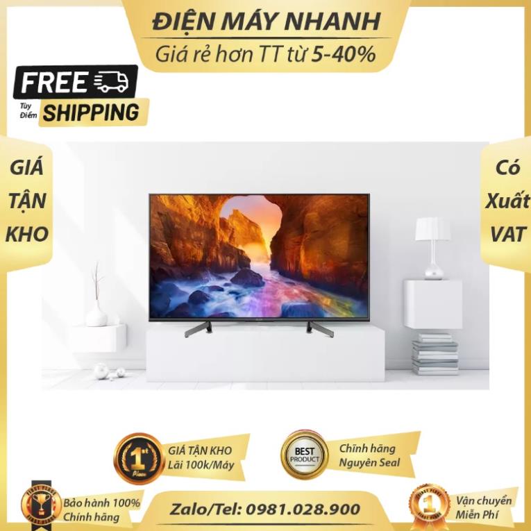 65X8500G - Smart Tivi Sony 65 inch 65X8500G, 4K Ultra HDR, Android TV Mới 220V